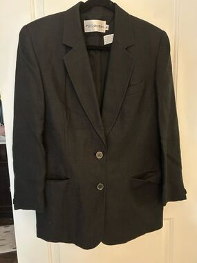 JH Collectibles Charcoal Gray Tailored Blazer